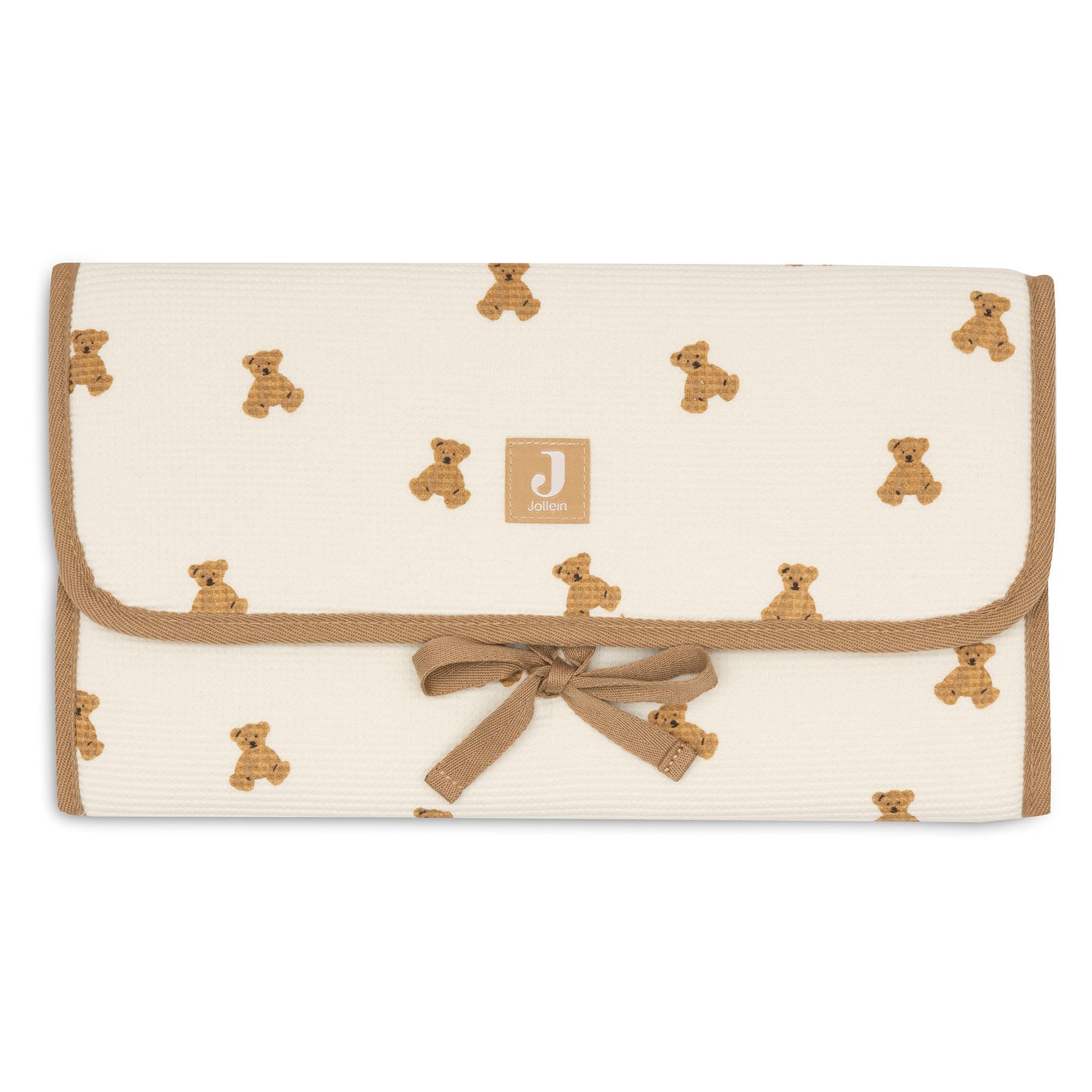 Jollein Verschoningsmat Mini Teddy Bear Little Waffle