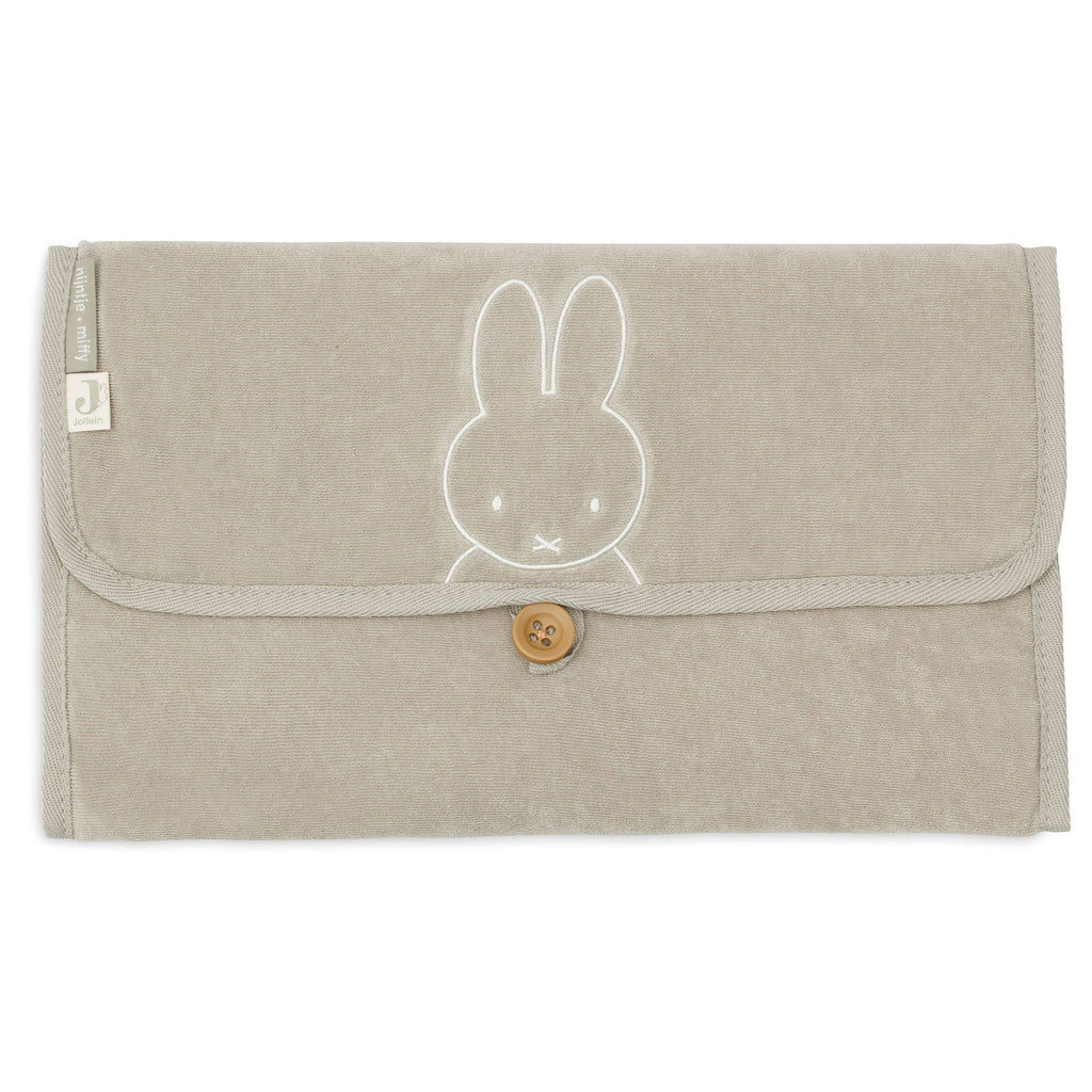 * Jollein Verschoningsmat Badstof | Miffy Olive Green