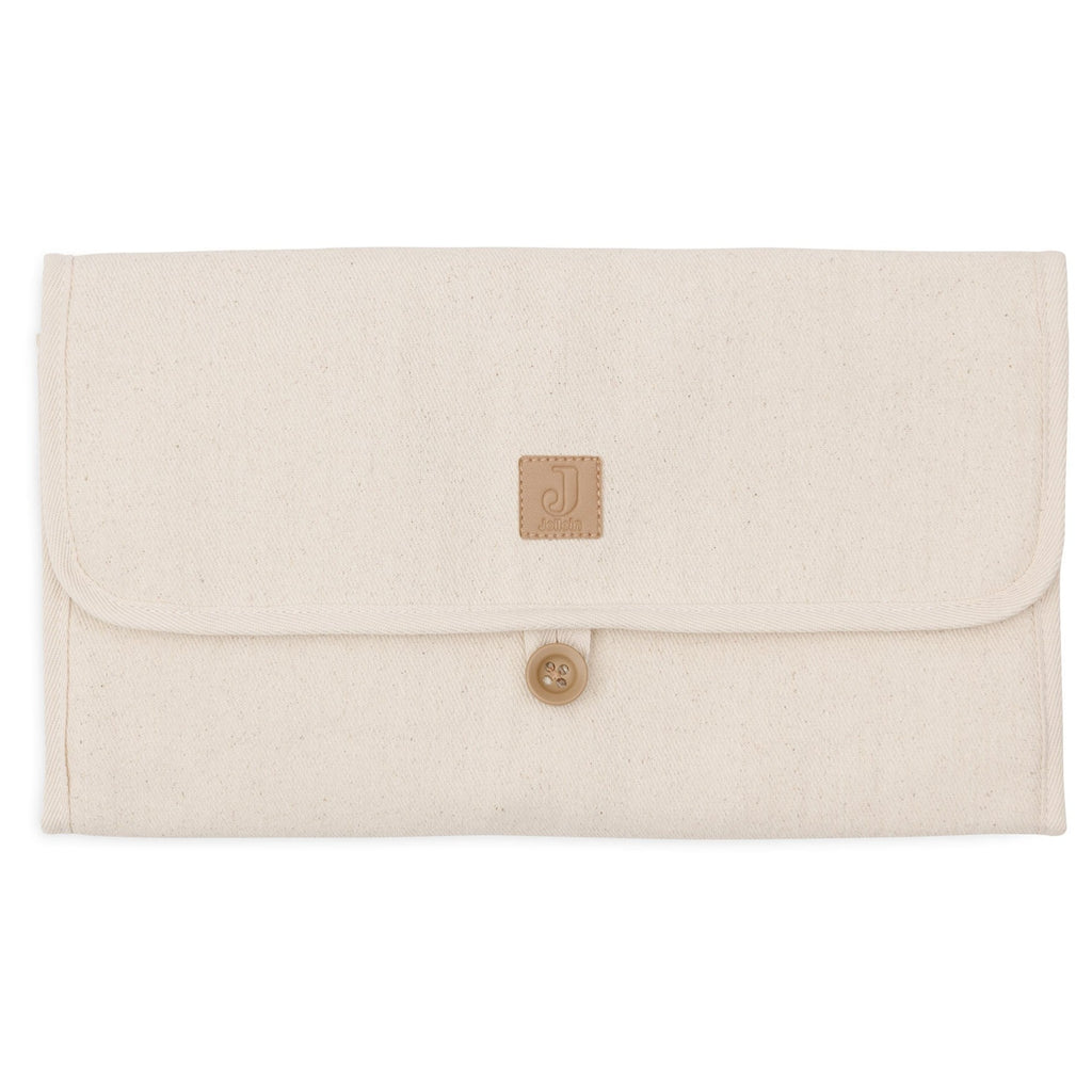 * Jollein Verschoningsmat Met Opbergvakken | Twill Natural