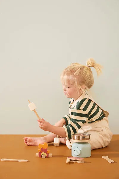 * Kid's Concept Houten Camping Kookset