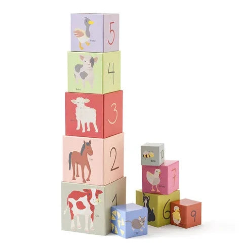 Kid's Concept Blokken Toren 1-10 Aiden