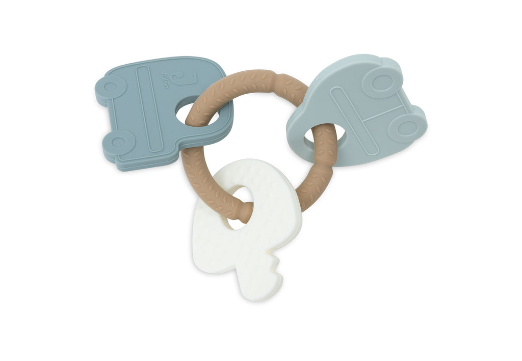 Jollein Siliconen Bijtring Sleutelbos On The Go
