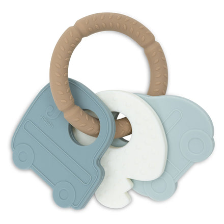 Jollein Siliconen Bijtring Sleutelbos On The Go