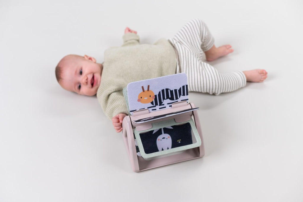 Taf Toys Black & White Spinning Book Contrast Babyboekje