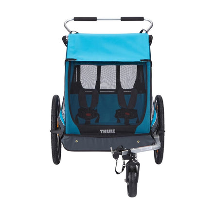 Thule Dubbelzit Fietstrailer (Coaster XT) | Blue
