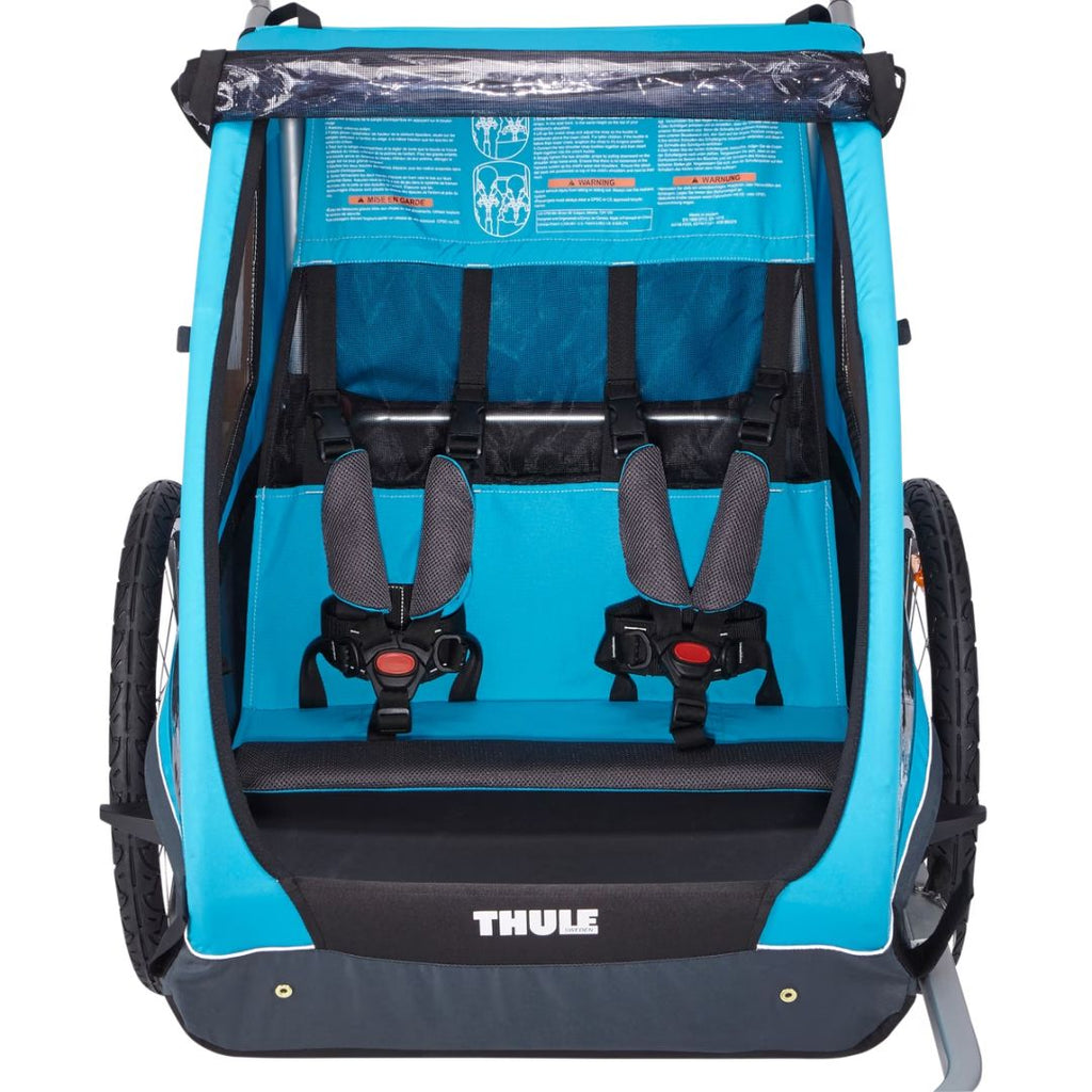 Thule Dubbelzit Fietstrailer (Coaster XT) | Blue