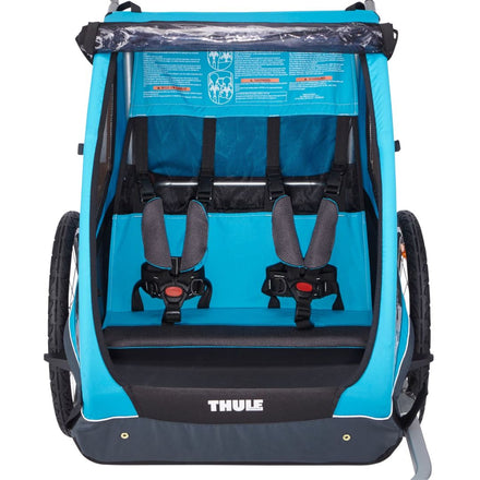Thule Dubbelzit Fietstrailer (Coaster XT) | Blue