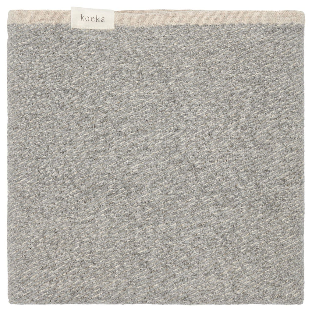 * Koeka Wiegdeken Katoenen 75x100cm Toronto | Soft Grey