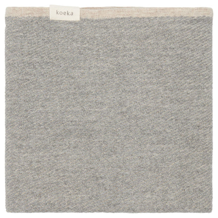 * Koeka Wiegdeken Katoenen 75x100cm Toronto | Soft Grey