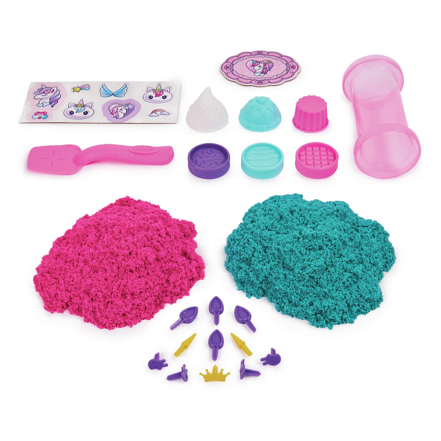 Kinetic Sand bakkerij speelset eenhoorn met kinetisch speelzand bij De Gele Flamingo