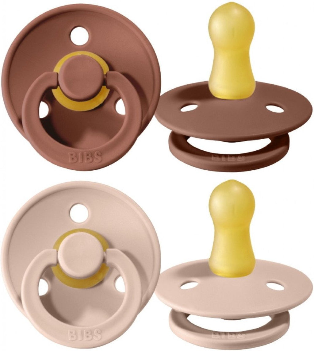 * Bibs Fopspeen 0+M Maat 1 | Woodchuck / Blush