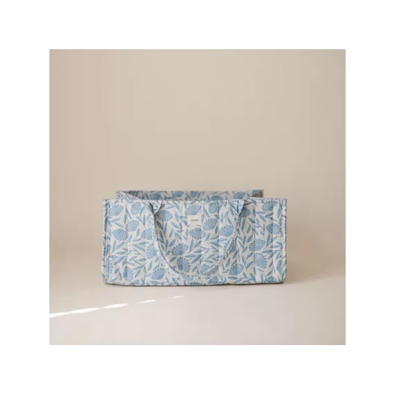 Mushie Luierorganizer | Blauwe Bloemen