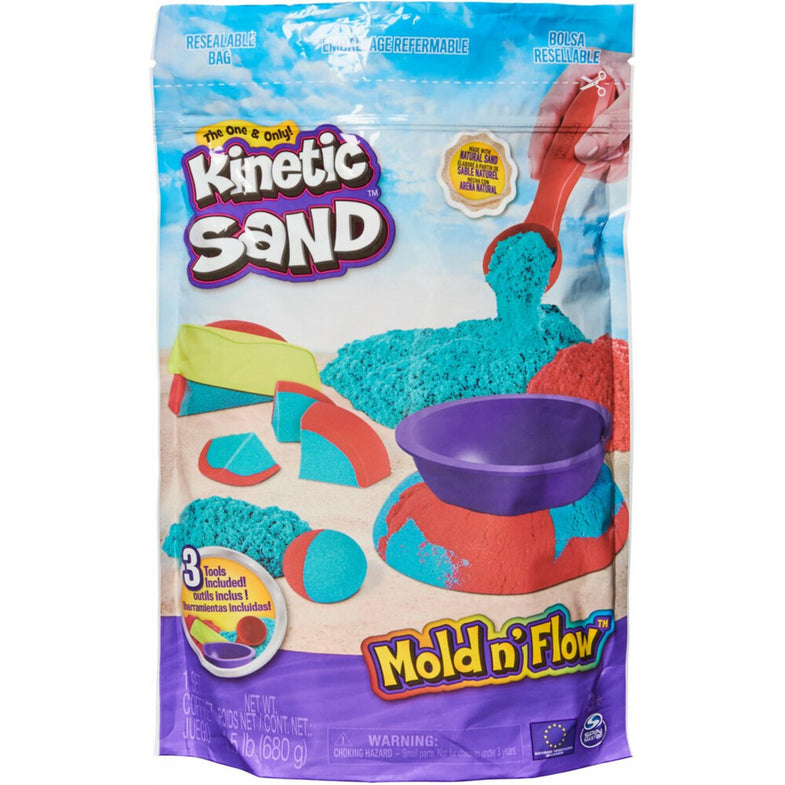 Kinetic Sand Mold n' Flow 680g