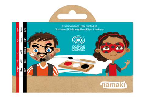 Namaki Schmink Set 3 Kleuren | Piraat & Lieveheersbeestje