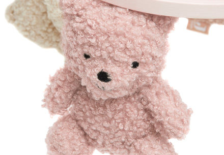 * Jollein Baby Mobiel Teddy Bear Wild Rose/Naturel