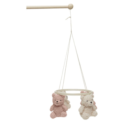 * Jollein Baby Mobiel Teddy Bear Wild Rose/Naturel