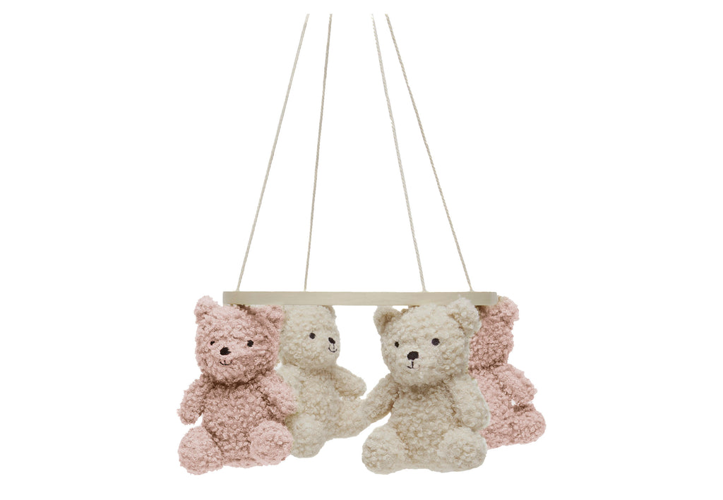 * Jollein Baby Mobiel Teddy Bear Wild Rose/Naturel