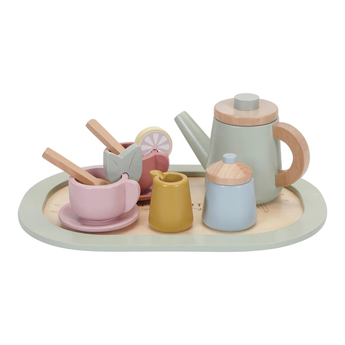 Little Dutch Houten Thee Servies