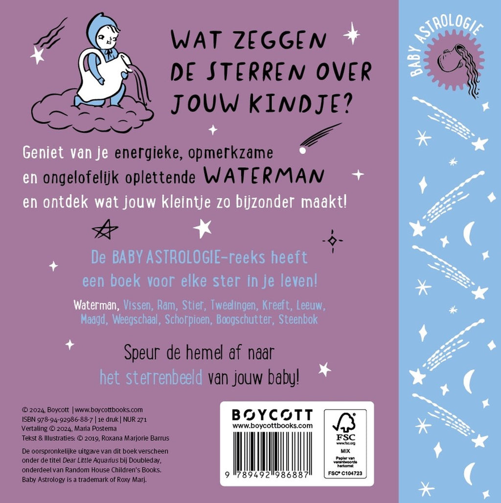 * Prentenboek Sterrenbeeld Boekje | Lieve Kleine Waterman