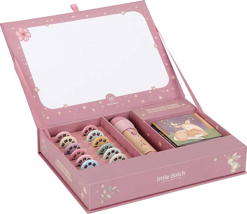 Little Dutch Verhalen Projector Zaklamp | Roze