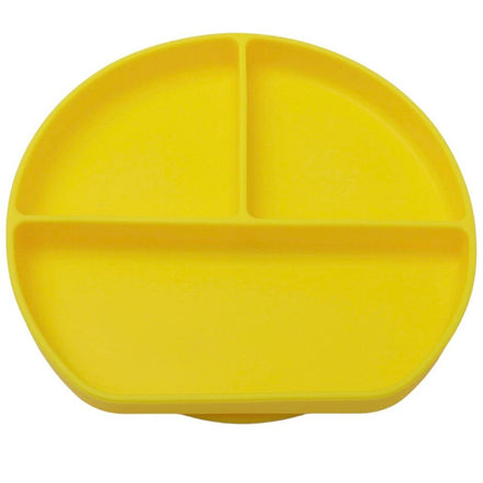 Tress Silicone Bord Met Zuignap | Smile Yellow