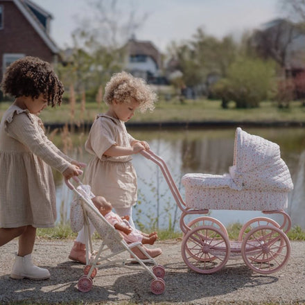 Little Dutch Metalen Poppenwagen | Soft Flowers