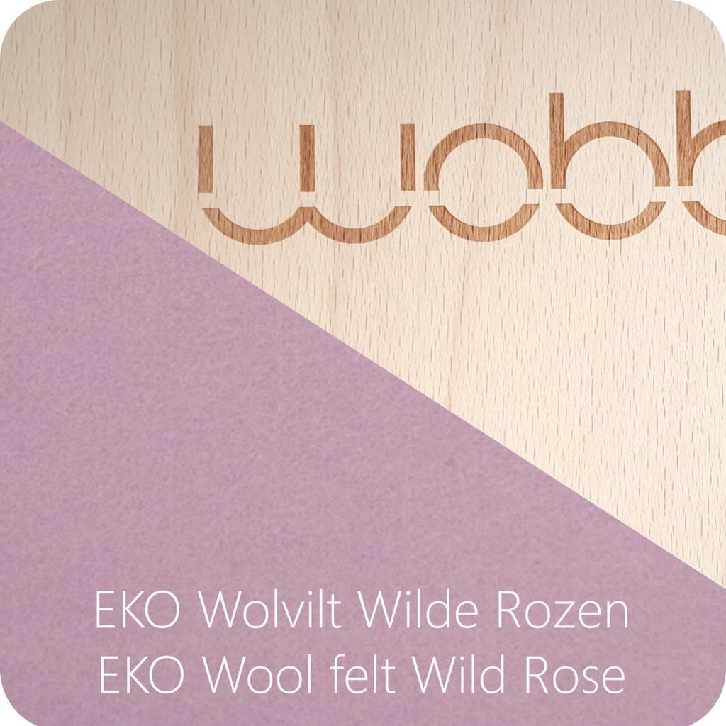 * Wobbel PRO Blank Gelakt | Vilt Wild Rose