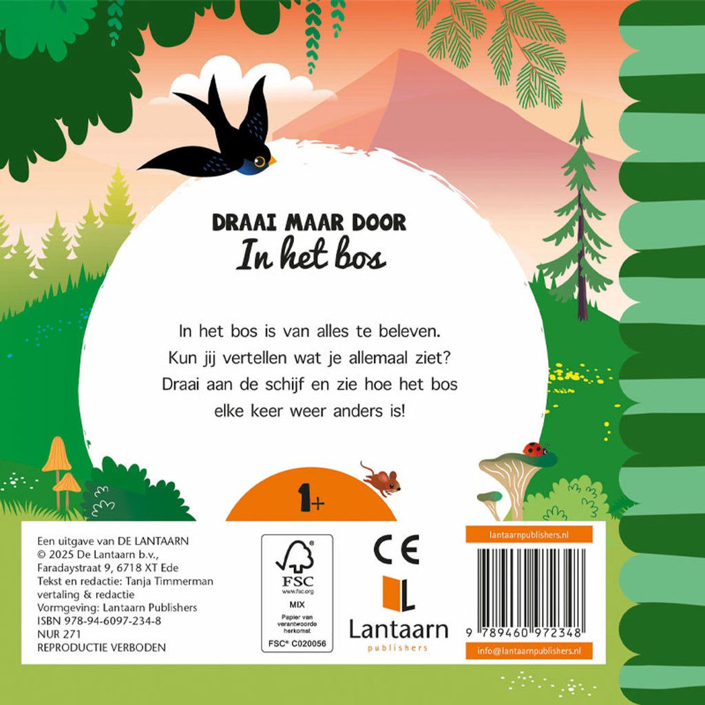 De Lantaarn Voorleesboek Draai maar door | In het bos