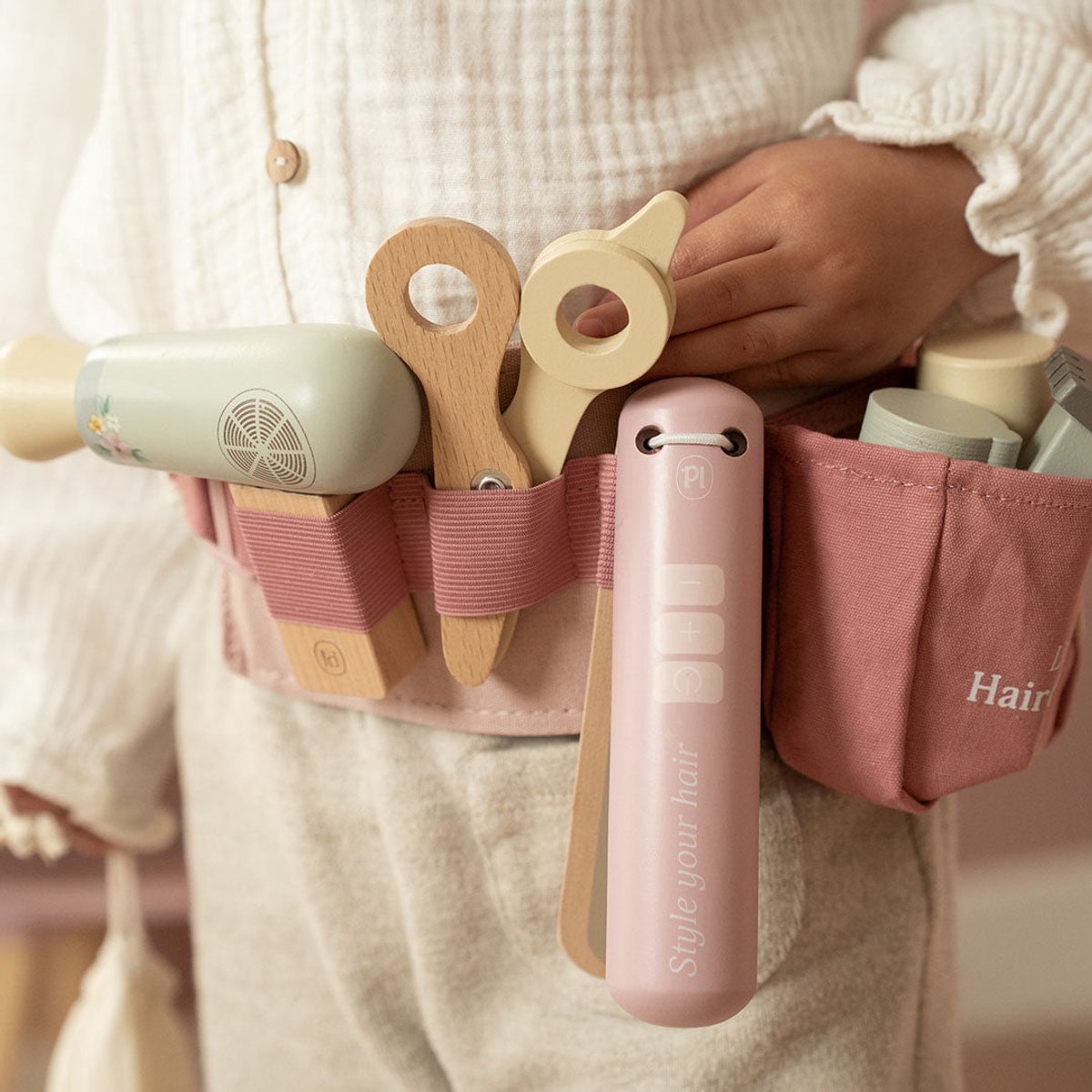 Little Dutch Houten Kappersset