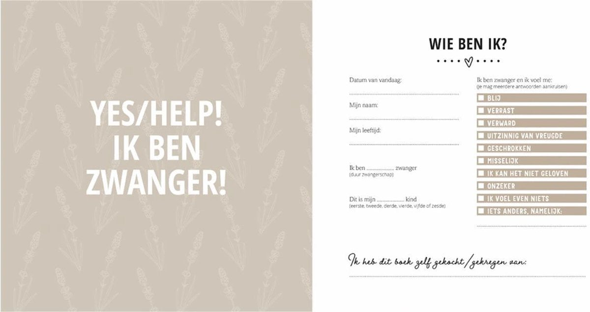 Van Baby Tot Dreumes Invulboek | Mijn Negen Maanden