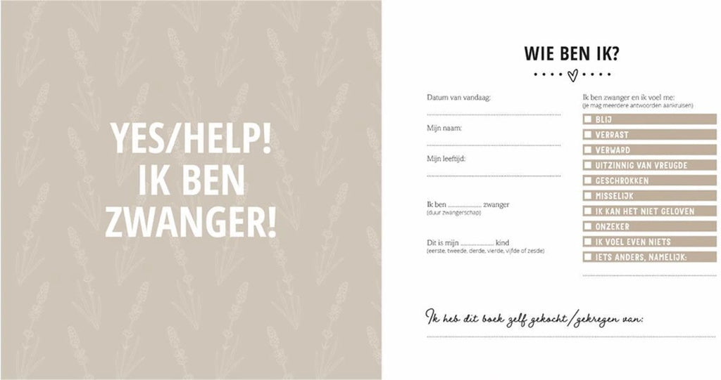 Van Baby Tot Dreumes Invulboek | Mijn Negen Maanden