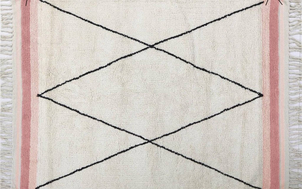 * Tapis Petit Tapijt 120x70cm | Etnic Pink