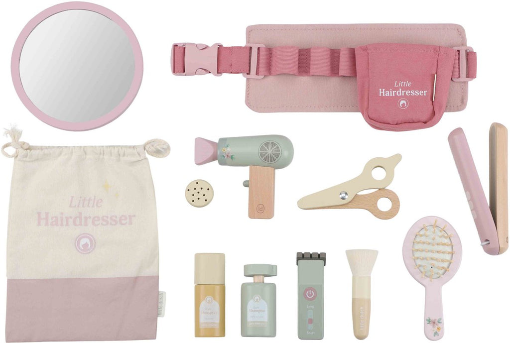 Little Dutch Houten Kappersset