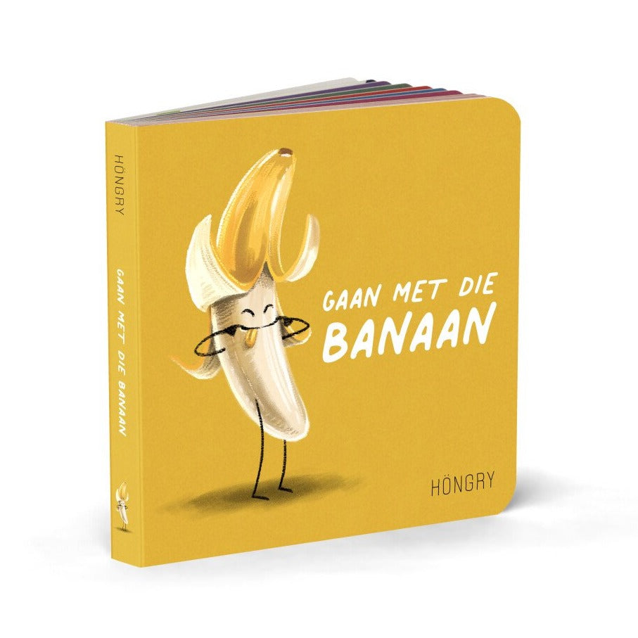 Höngry Kartonnen Leesboekje I Gaan Met Die Banaan