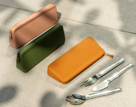 Citron Bestekset Silicone | Green