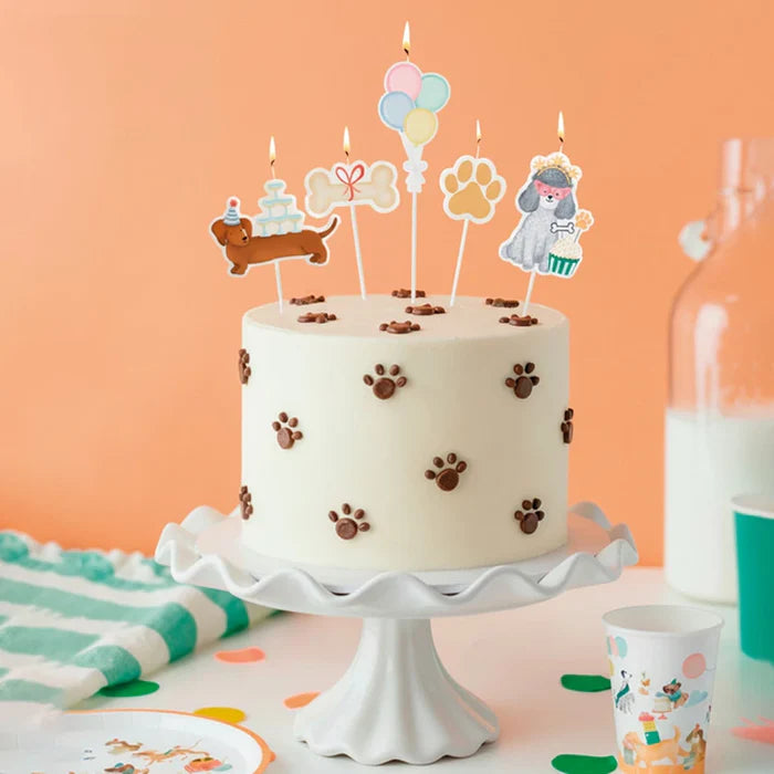 Oh Yeah Set 5 Kaarsjes | Puppy's