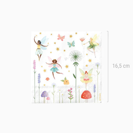 Oh Yeah Set Servetten 20st 33x33cm | Feeën