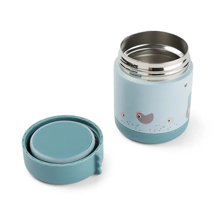 Done By Deer Thermische Food Jar 300ml | Tiny Farm Blue