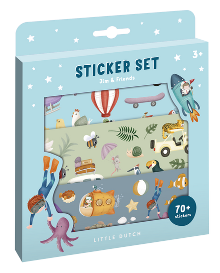 Little Dutch Stickers | Jim & Friends