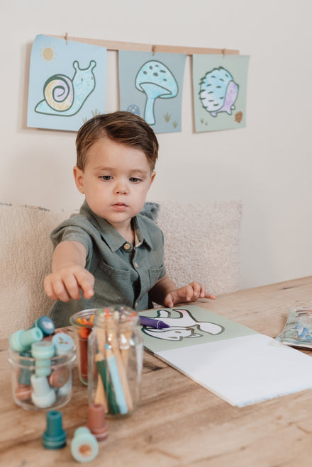 Little Dutch Kleurboekje Binnen De Lijntjes Kleuren | Forest Friends