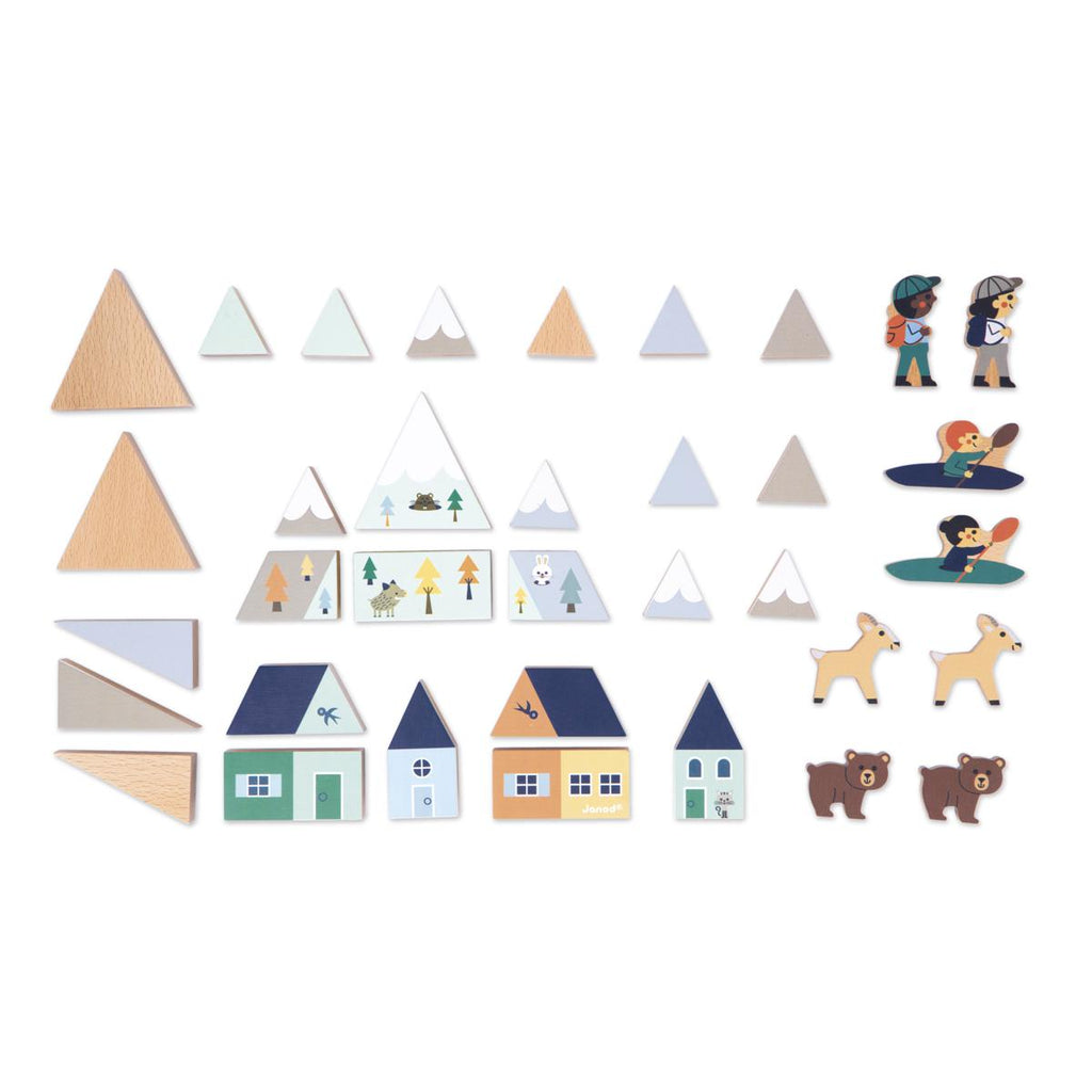 Janod Houten Blokken | Mountain Valley