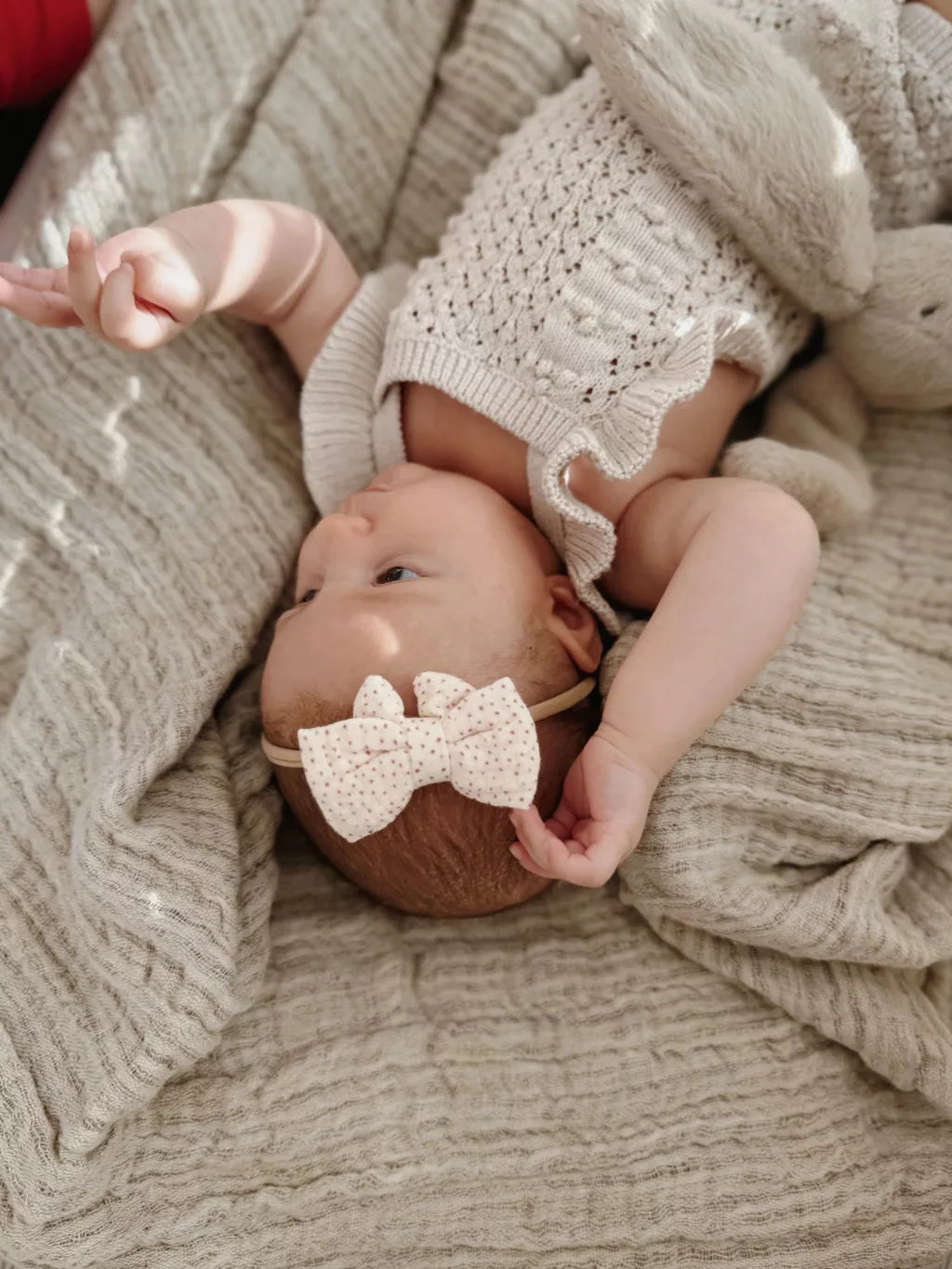 Mrs. Ertha Little Bow Haarband | Unique Dots