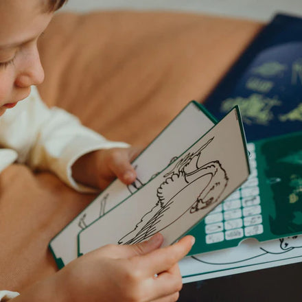 Kidywolf Navulling Voor Kidydraw-Mini Tablet | Dieren Over De Hele Wereld - Oceanen & Piraten