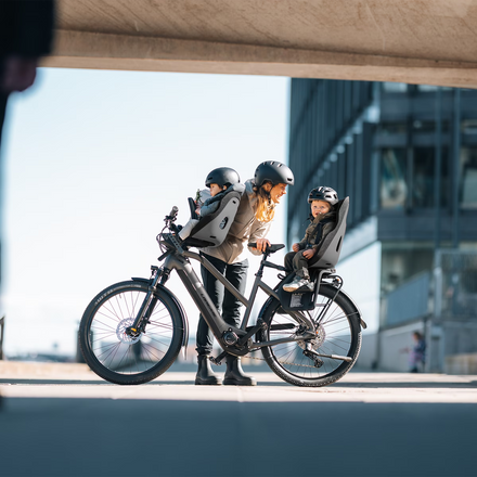 Thule Yepp Nexxt 2 Maxi Fietsstoel Achterop Bagagedrager Montage I Zwart