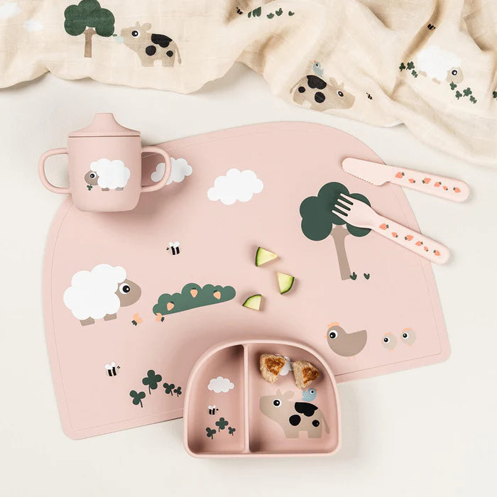 Done By Deer Silicone Tuitbeker | Tiny Farm Powder