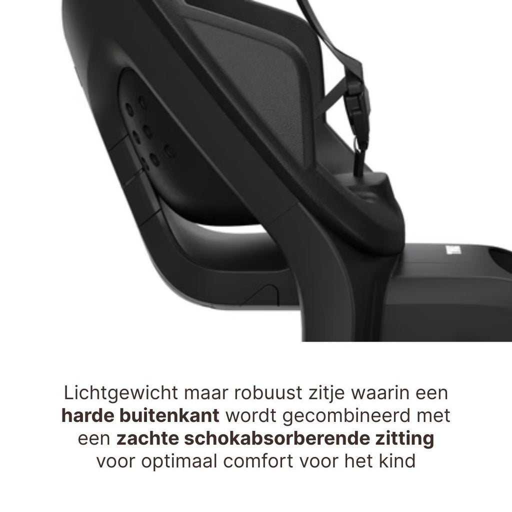 Thule Yepp 2 Maxi Fietsstoel Achterop Frame Montage | Midnight Black