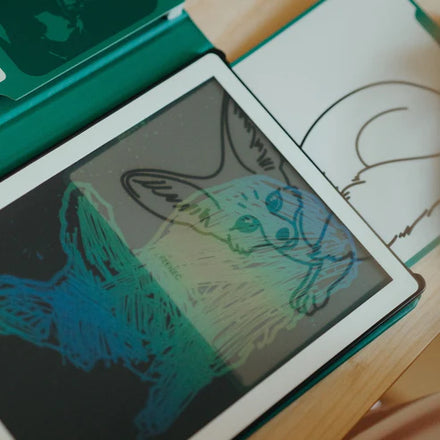 Kidywolf Navulling Voor Kidydraw-Mini Tablet | Dieren Over De Hele Wereld - Oceanen & Piraten