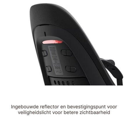 Thule Yepp 2 Maxi Fietsstoel Achterop Frame Montage | Midnight Black