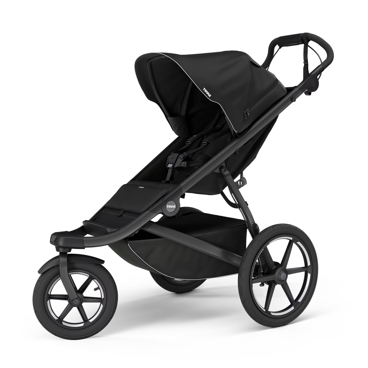 Thule Urban Glide 3 Kinderwagen Met Magnetische Gesp  | Zwart