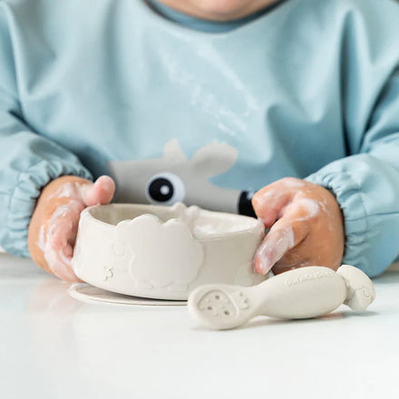Done By Deer Stick & Stay Learning Meal Set | Sheepy Sand